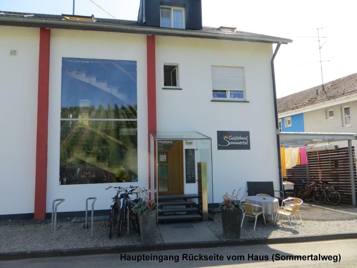 Hotel Gästehaus Sommertal Meersburg Exterior foto